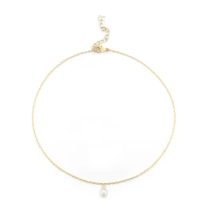 14kt Uni Pearl Anklet