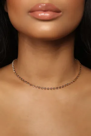 Adjust To Your Needs Choker - Gold