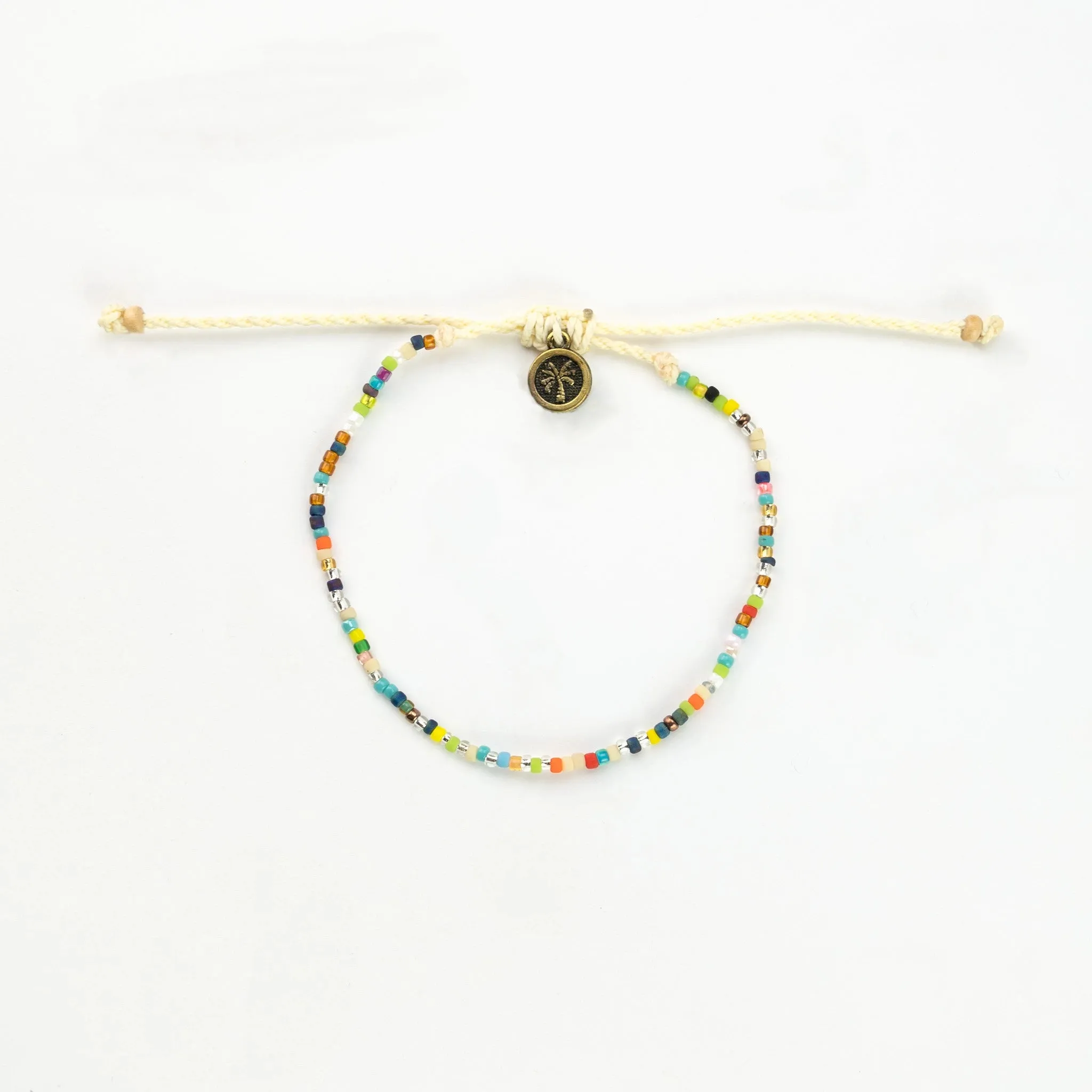 Alila Dainty Colourful Beaded Anklet