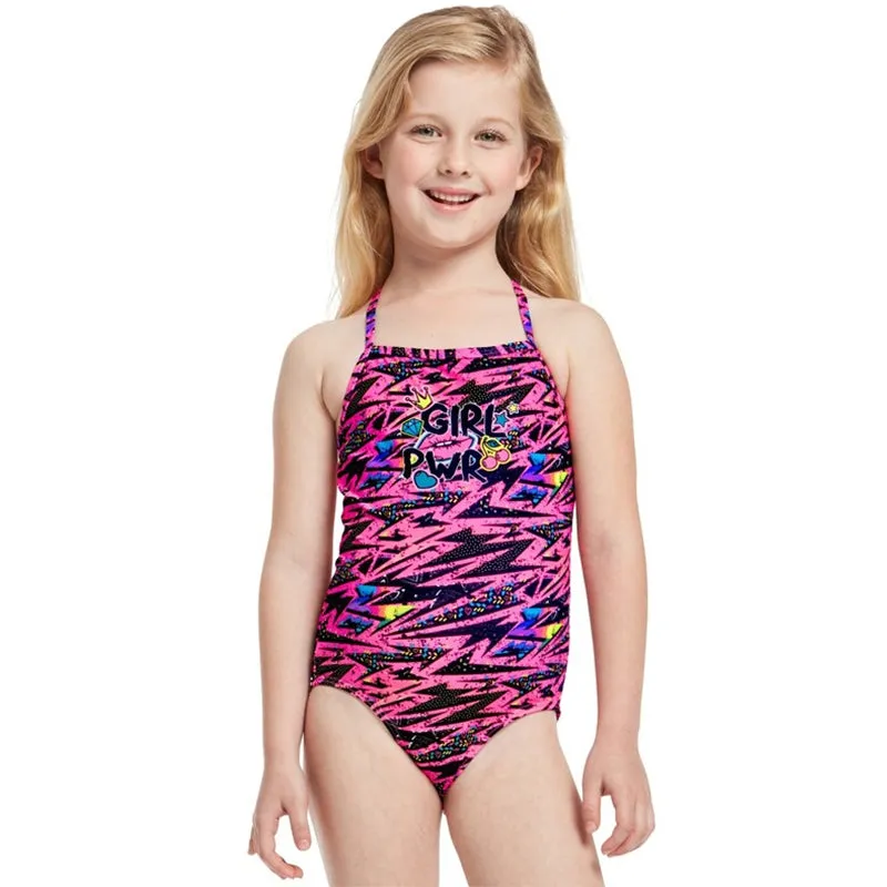 Amanzi - Girl Power Toddler Girls One Piece