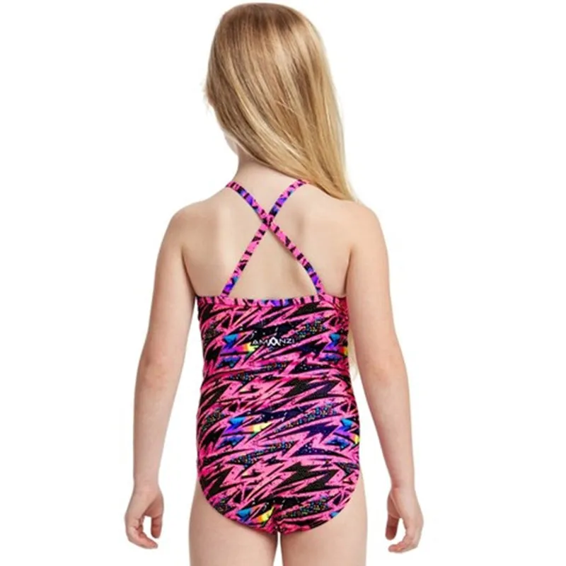 Amanzi - Girl Power Toddler Girls One Piece