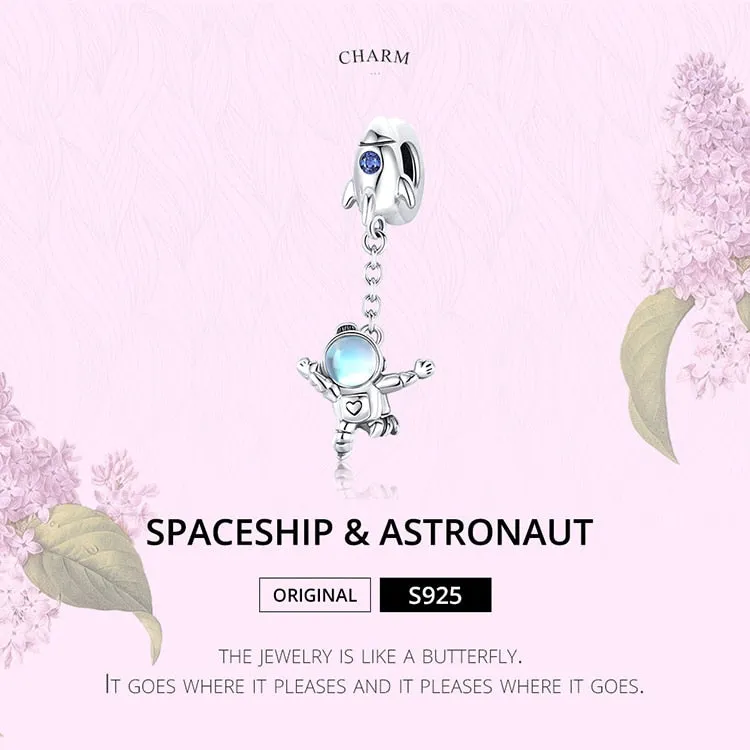 Astronaut Beads Space Charm