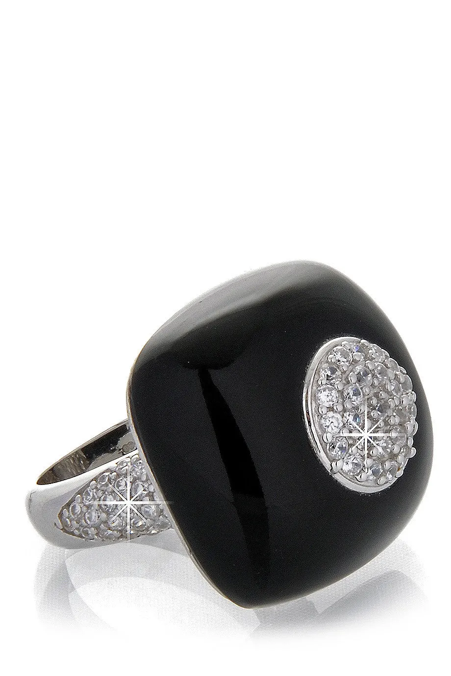 BABETTE WASSERMAN NOUGAT COBALT Onyx Ring