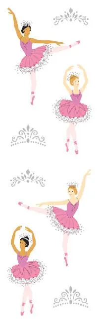 Ballerinas, Reflections Stickers