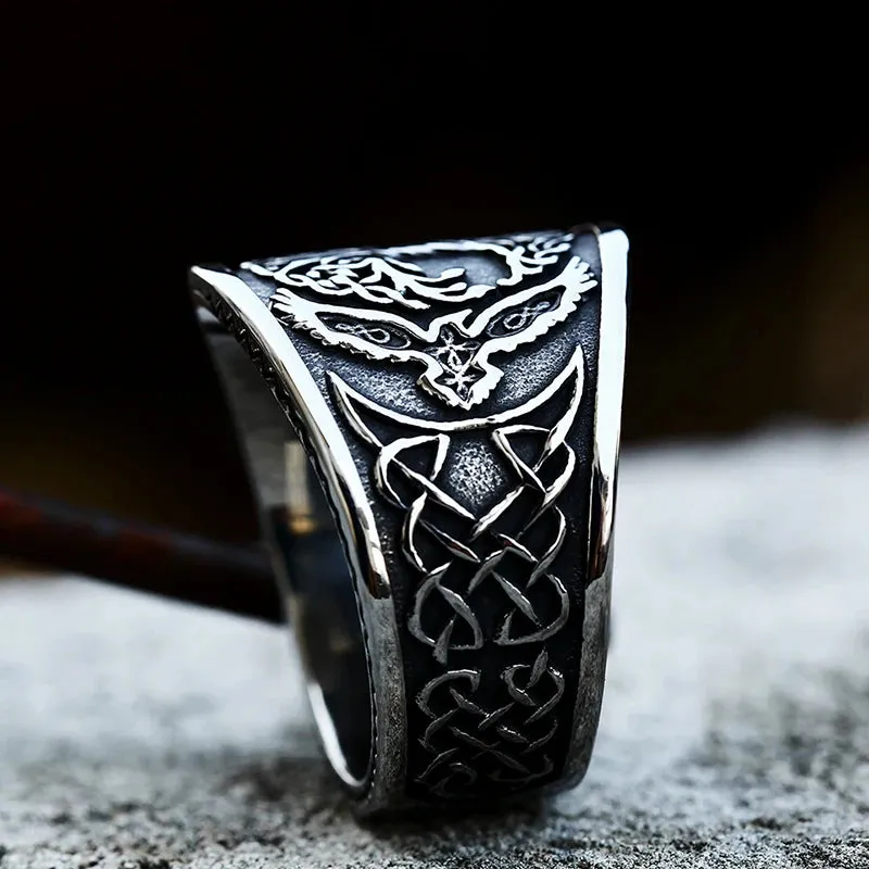 Beier New Style 316L Stainless Steel Tree of Life Signet Ring Classic Men Viking Amulet Rings Nordic Jewelry For Men Wholesale