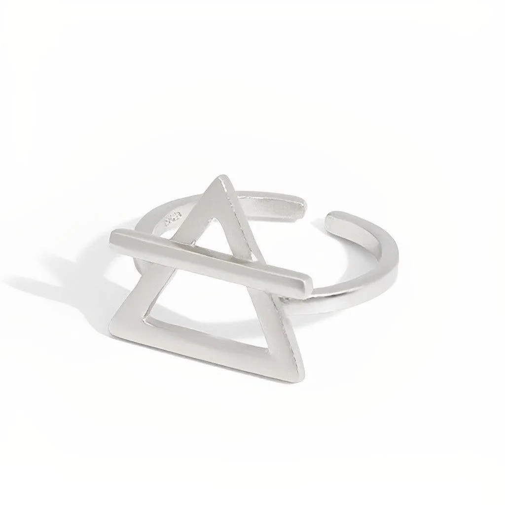 Bold Triangle Ring - Urania