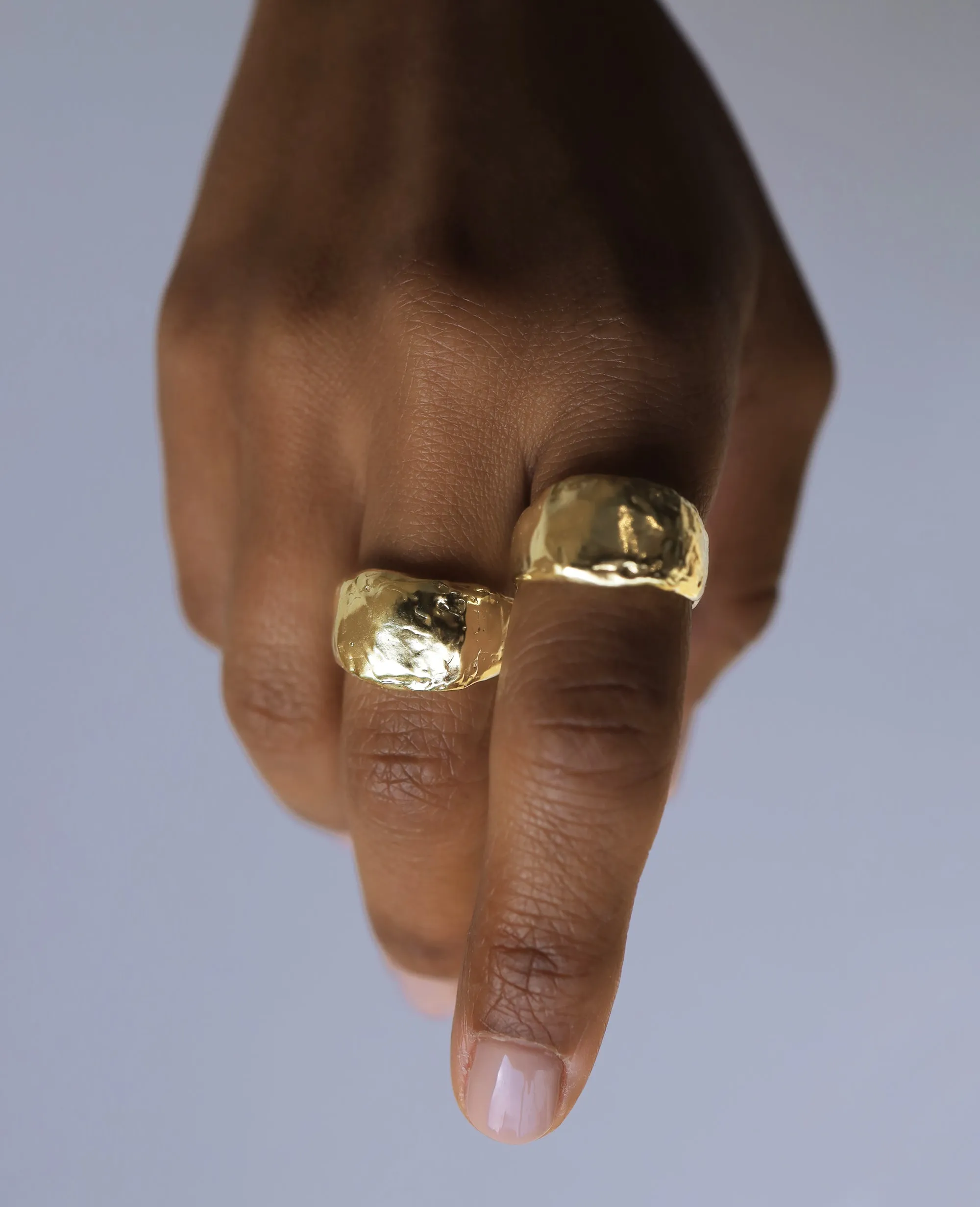 BOULDER SIGNET // golden ring