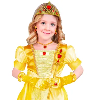 Child's Princess Costume Accessory Set Yellow