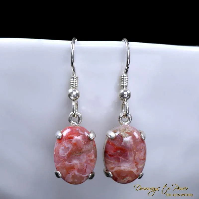 Cinnazez Azeztulite Crystal Earrings