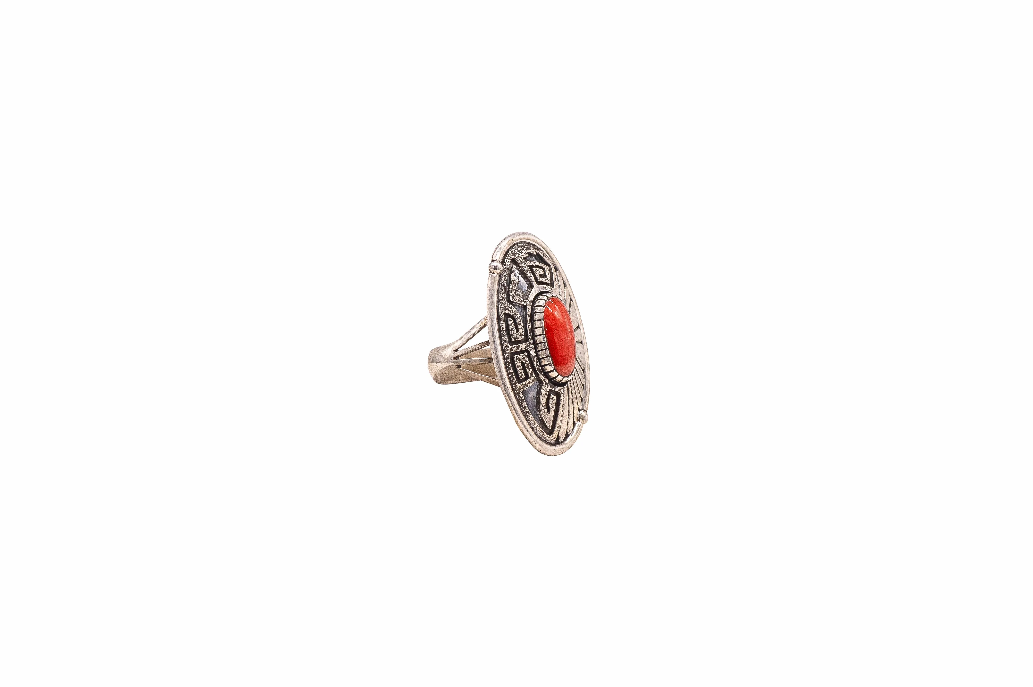 Coral Ring | Marco Begaye