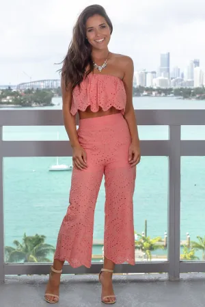 Coral Two Piece Set