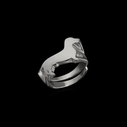 Dachshund Signet Ring by Jonathan Johnson