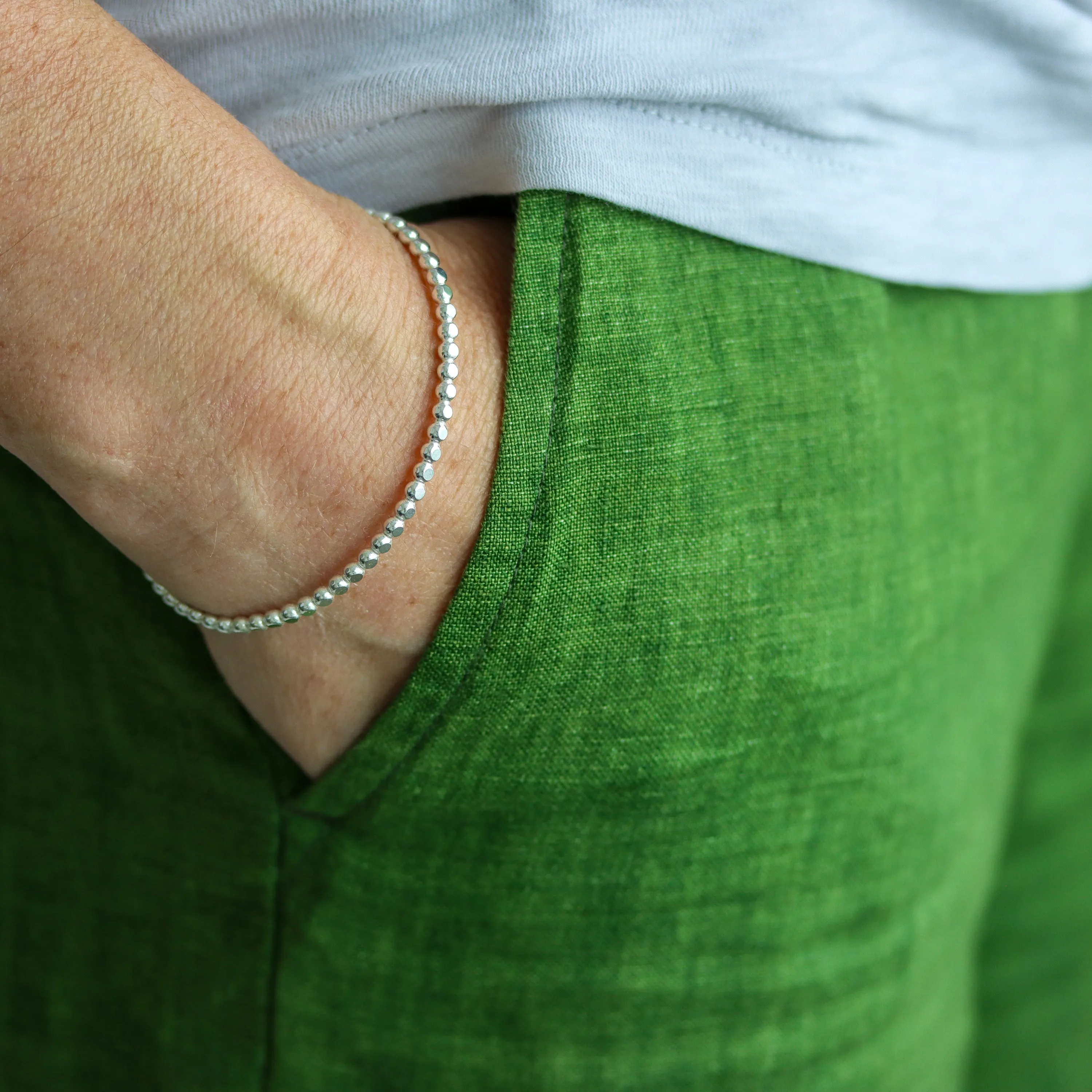 Dotted Cuff Bracelet