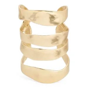 Four Row Cuff Bracelet