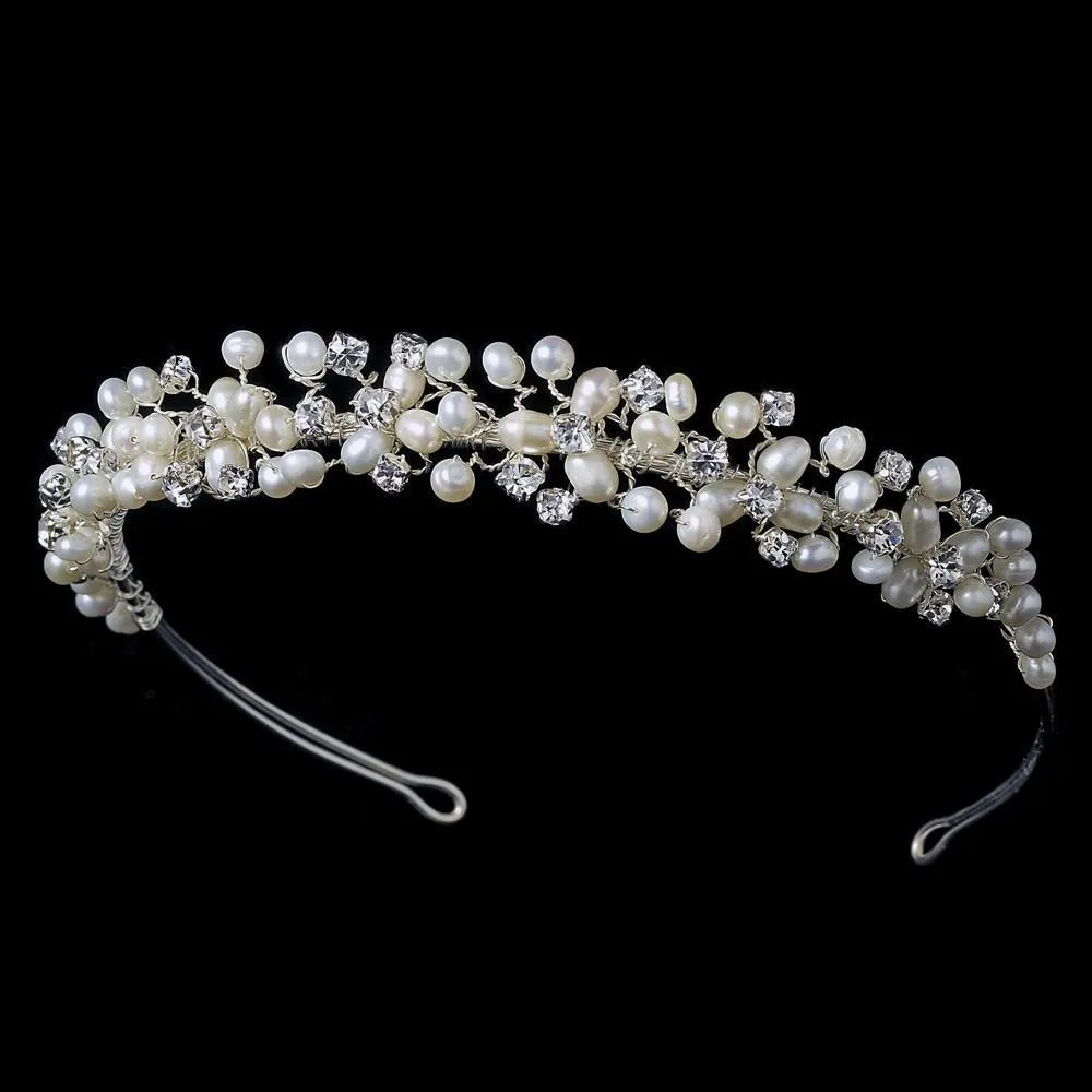 Freshwater Pearl Bridal Tiara