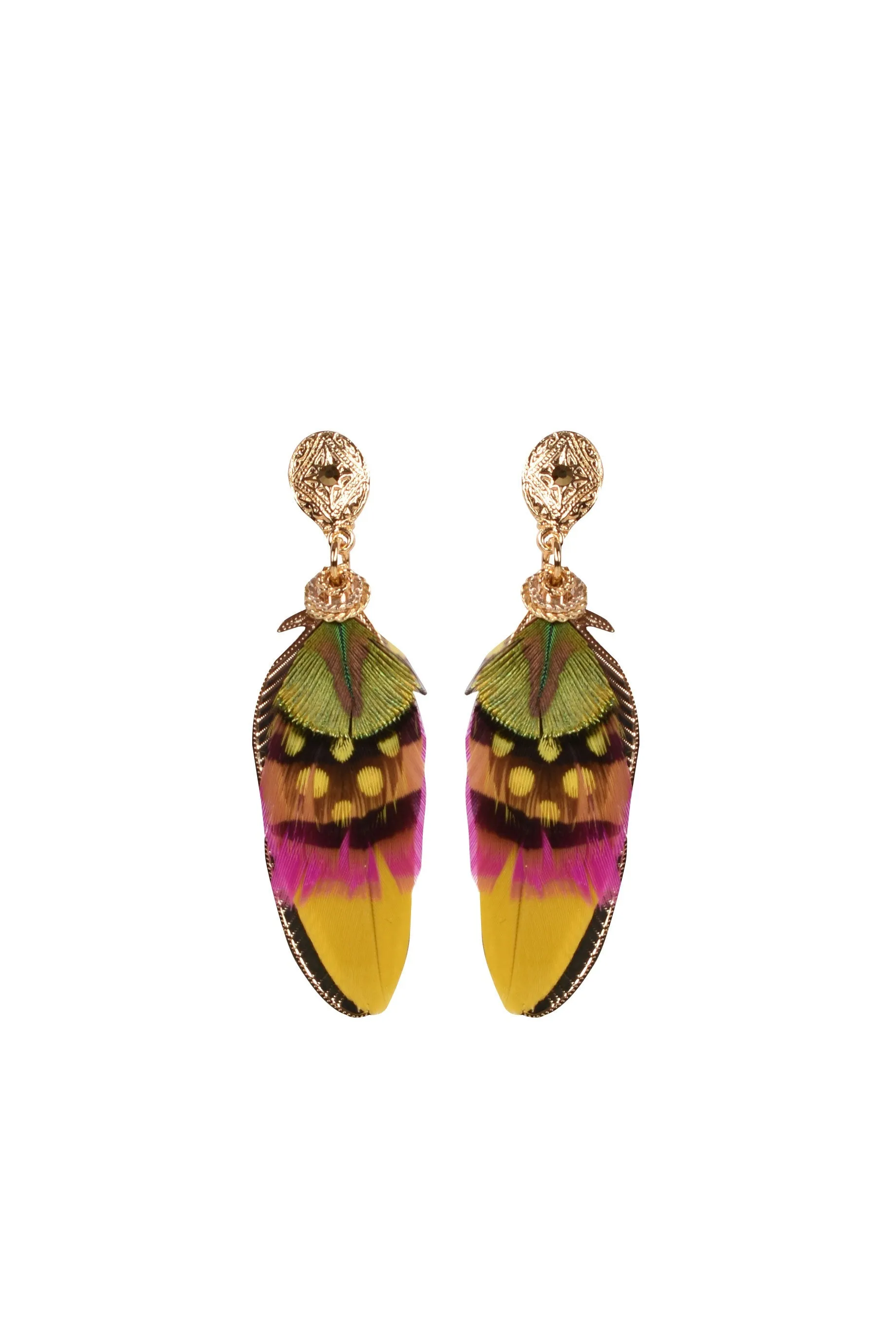 Gas Bijoux Sao Earrings - Yellow