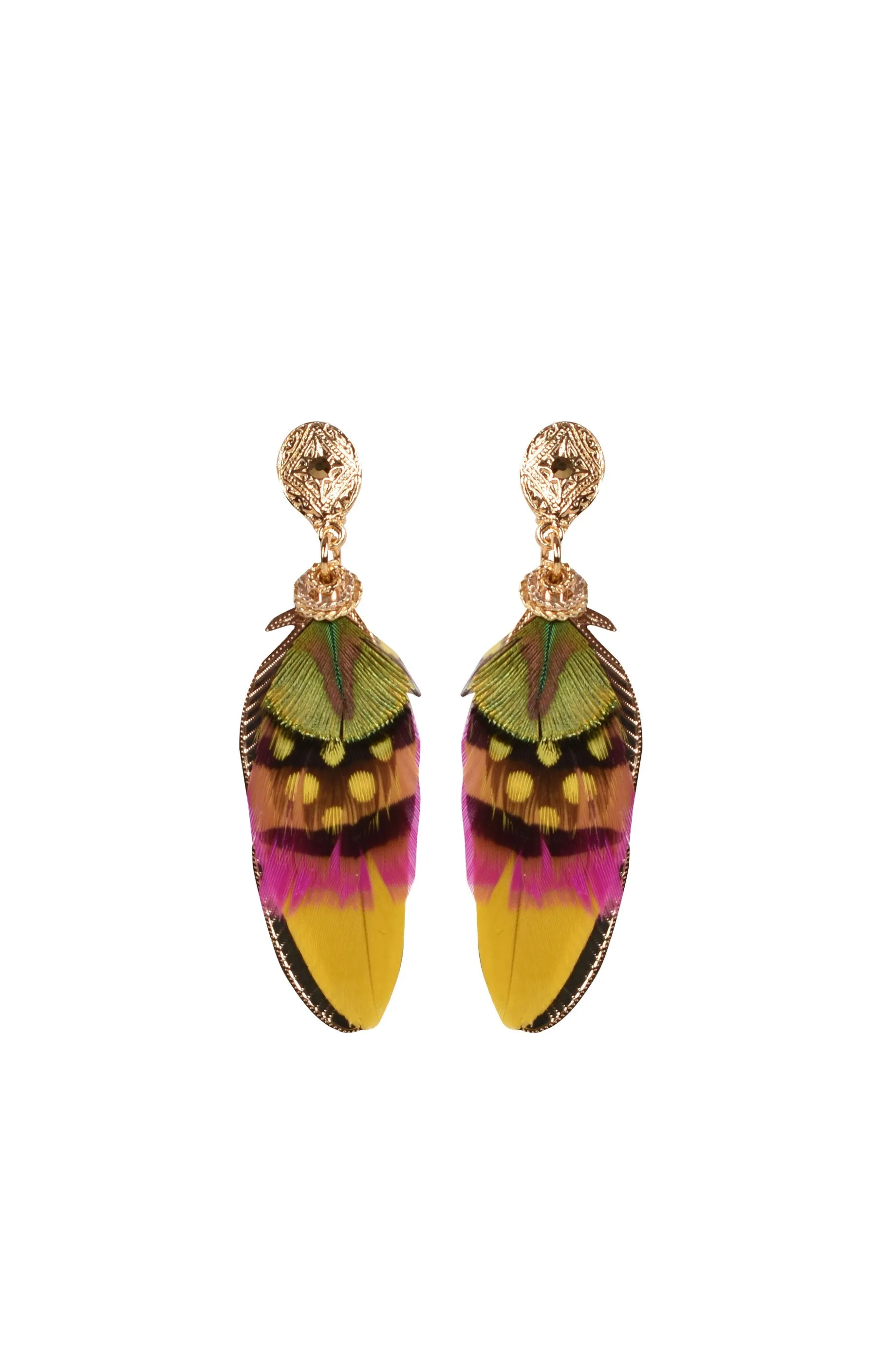 Gas Bijoux Sao Earrings - Yellow