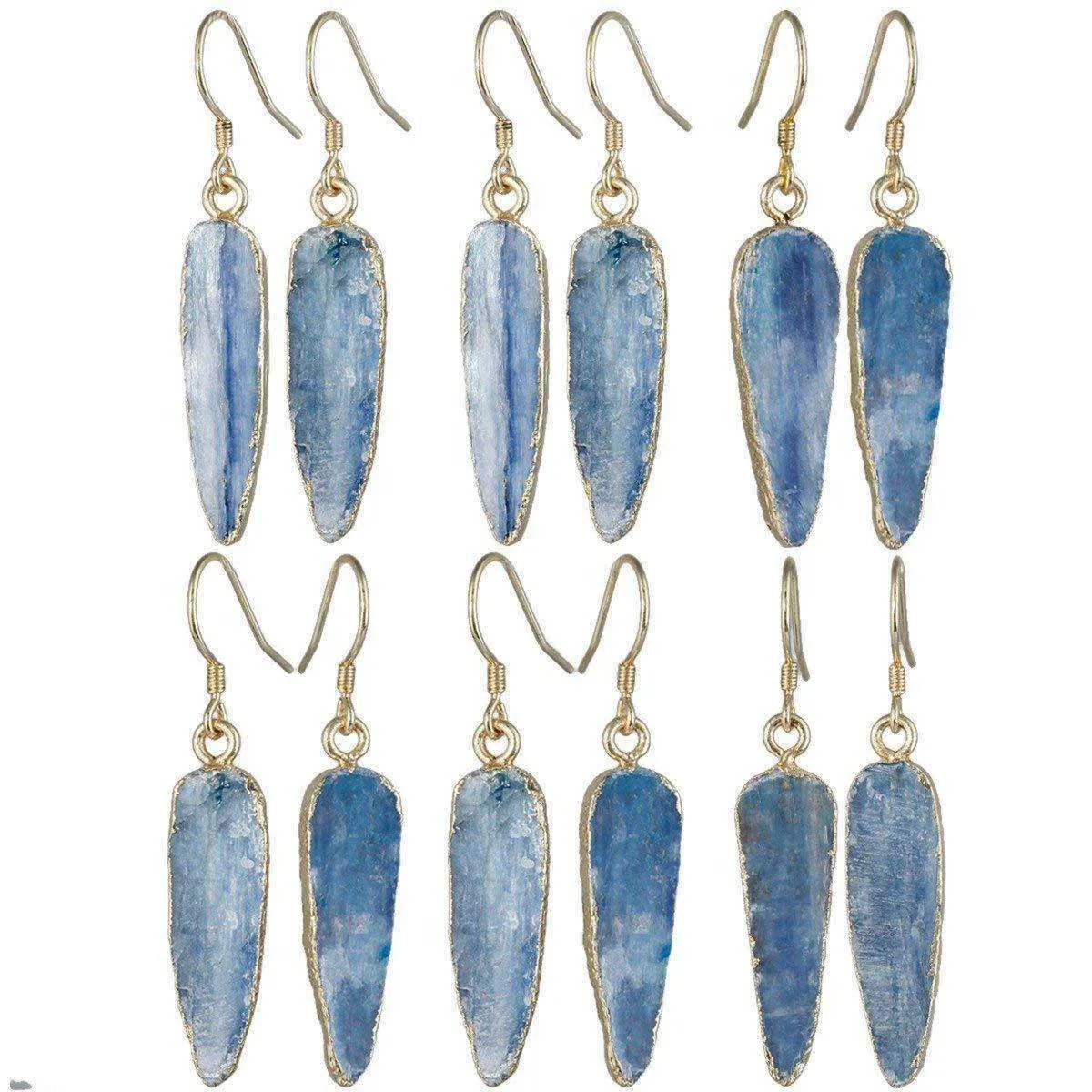 Geode Druzy Dangle Earrings