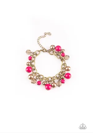 Grit and Glamour Pink Bracelet