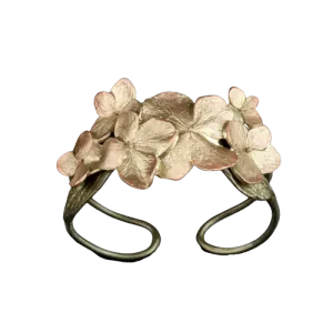 Hydrangea Cuff Bracelet