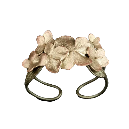 Hydrangea Cuff Bracelet