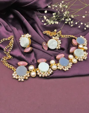 Jewelled Trio Necklace