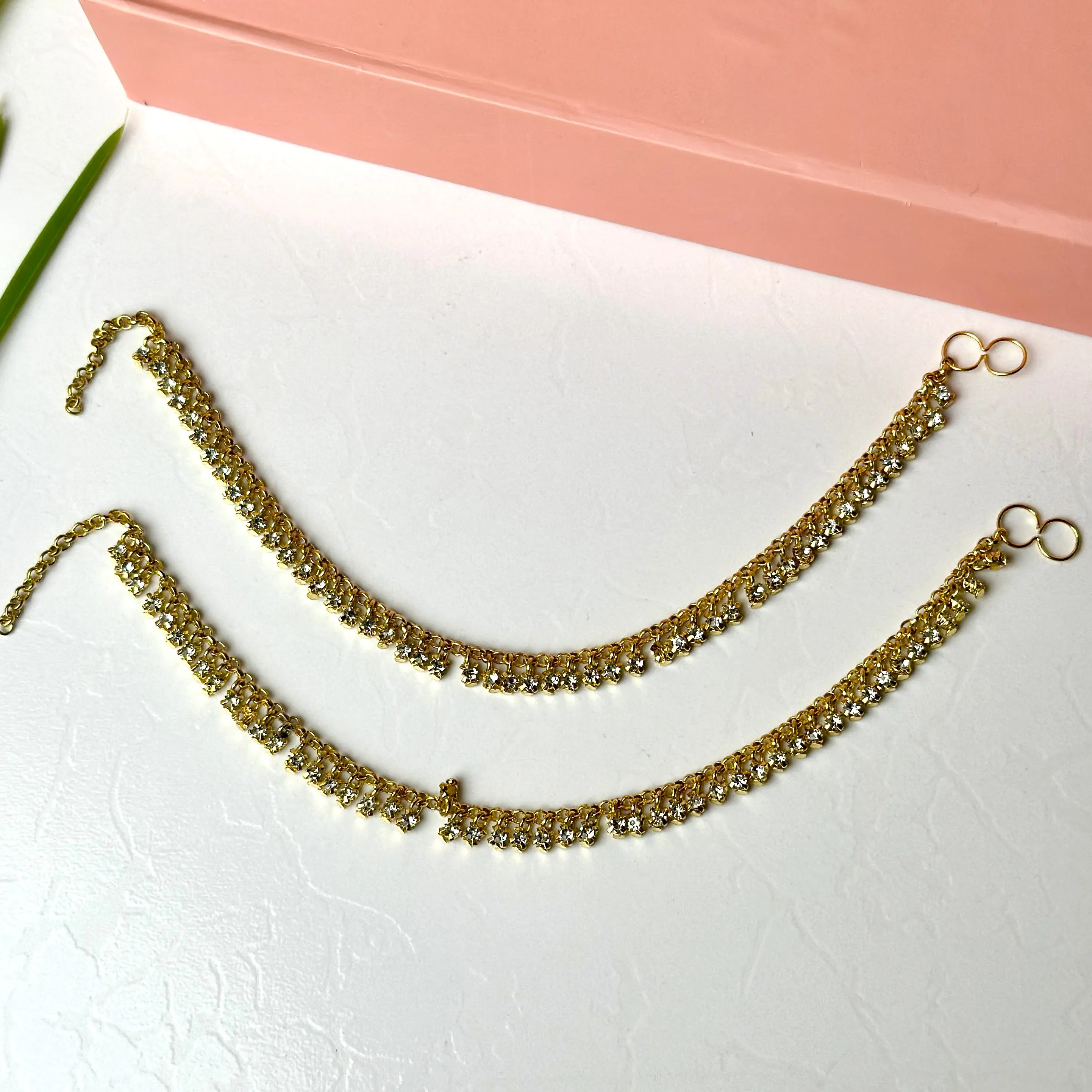 Jhilmil Anklets (Golden)