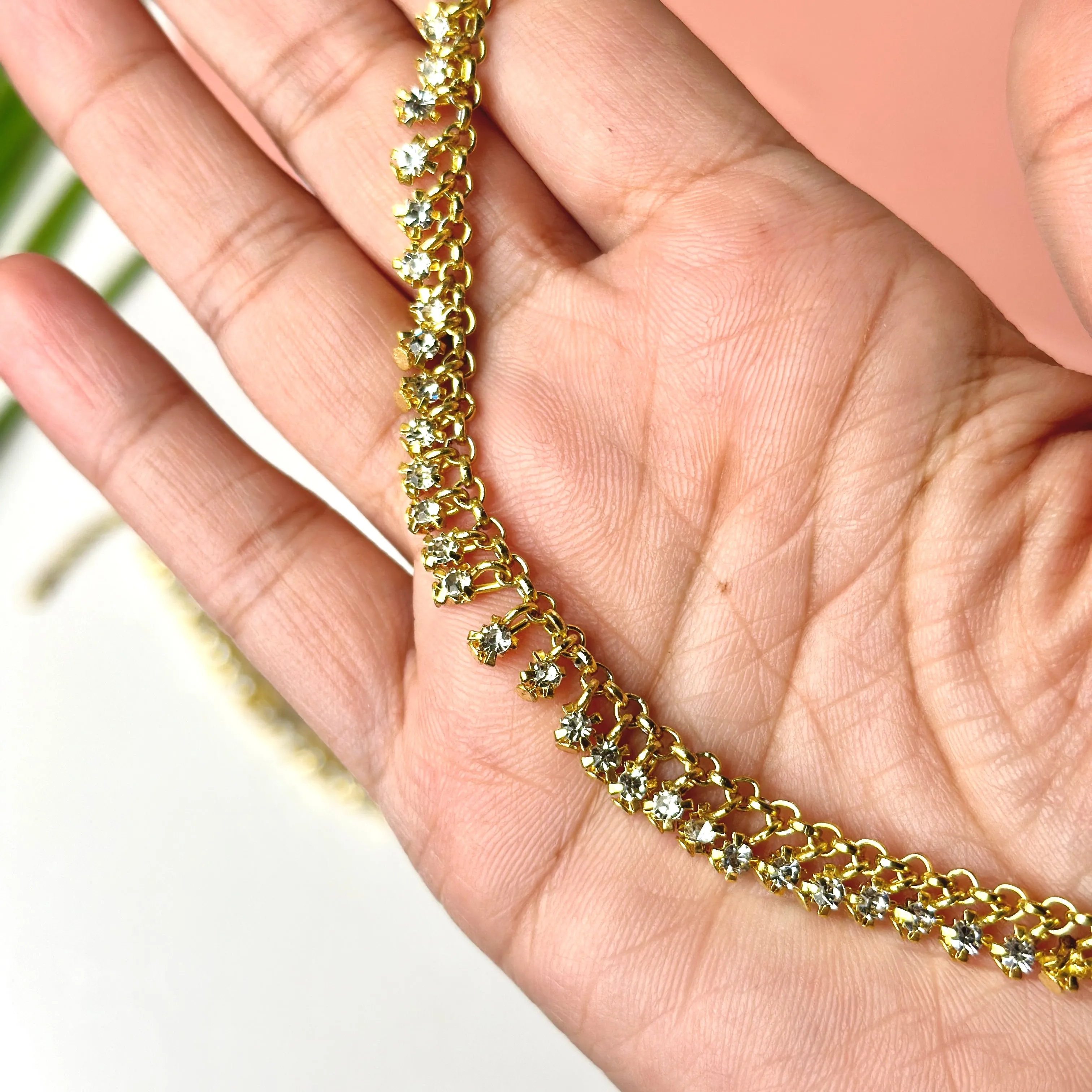 Jhilmil Anklets (Golden)