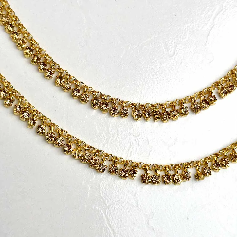 Jhilmil Anklets (Golden)