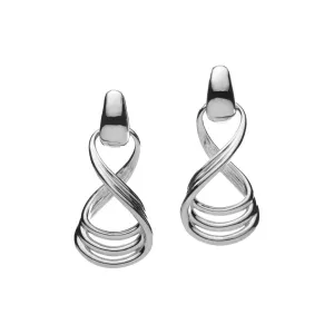 Large Multi-Twist Drop Earrings