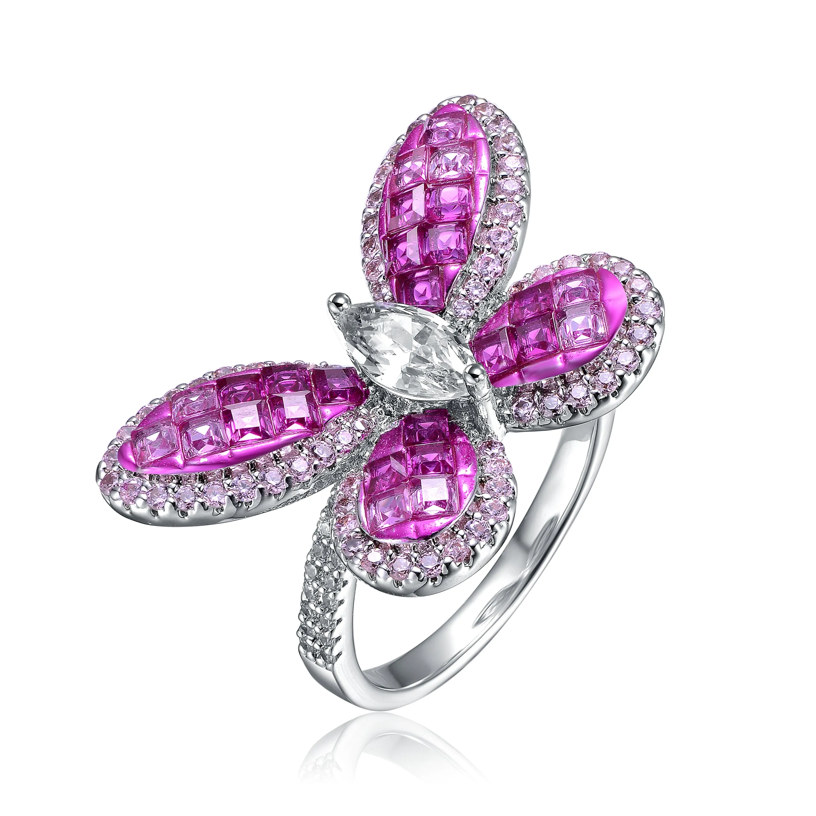 Louise Pink Soulmate Butterfly Limited Edition Ring