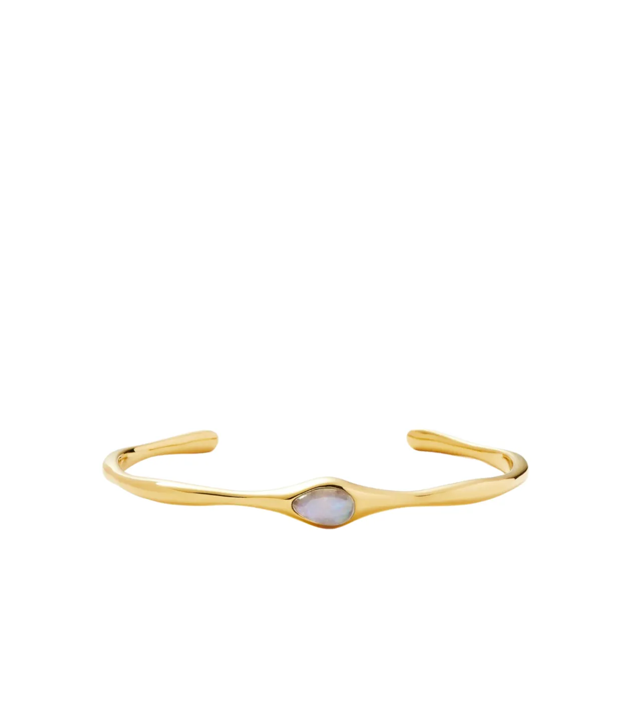 Magma Gemstone Cuff Bracelet in Gold