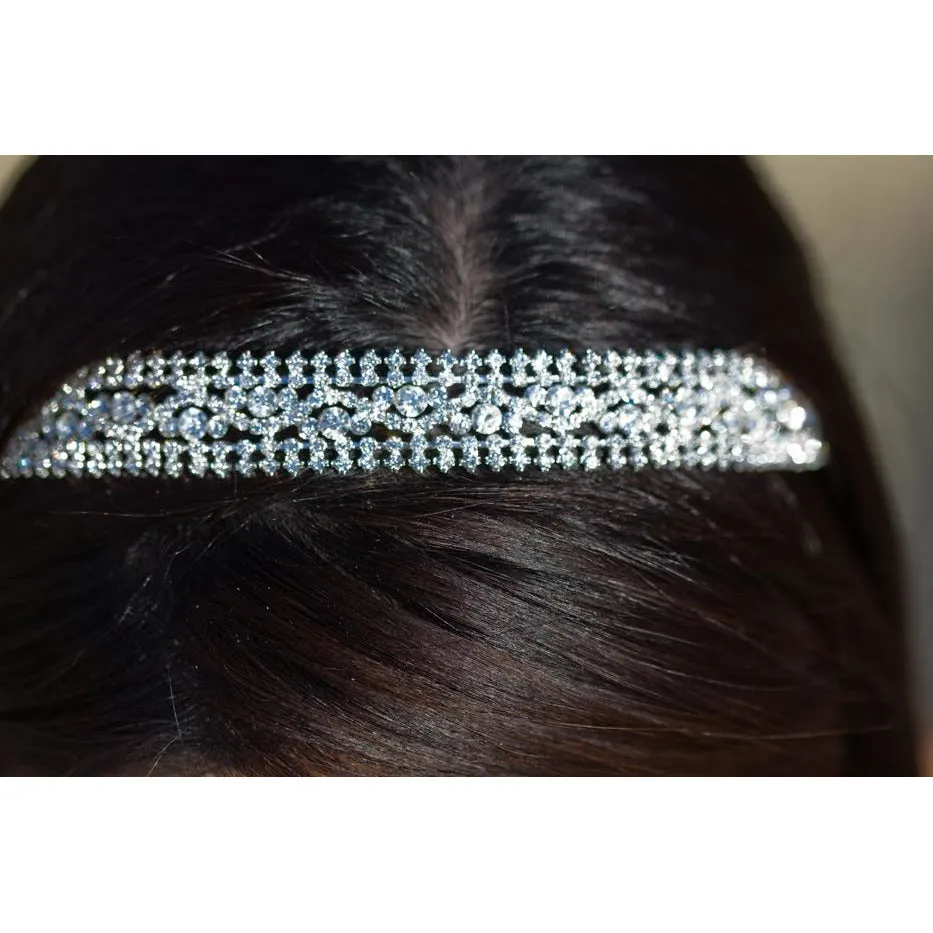 Modern Simplicity Crystal Headband