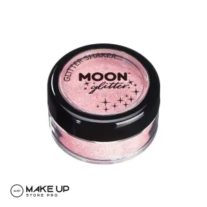 Moon Glitter Shaker - Coral