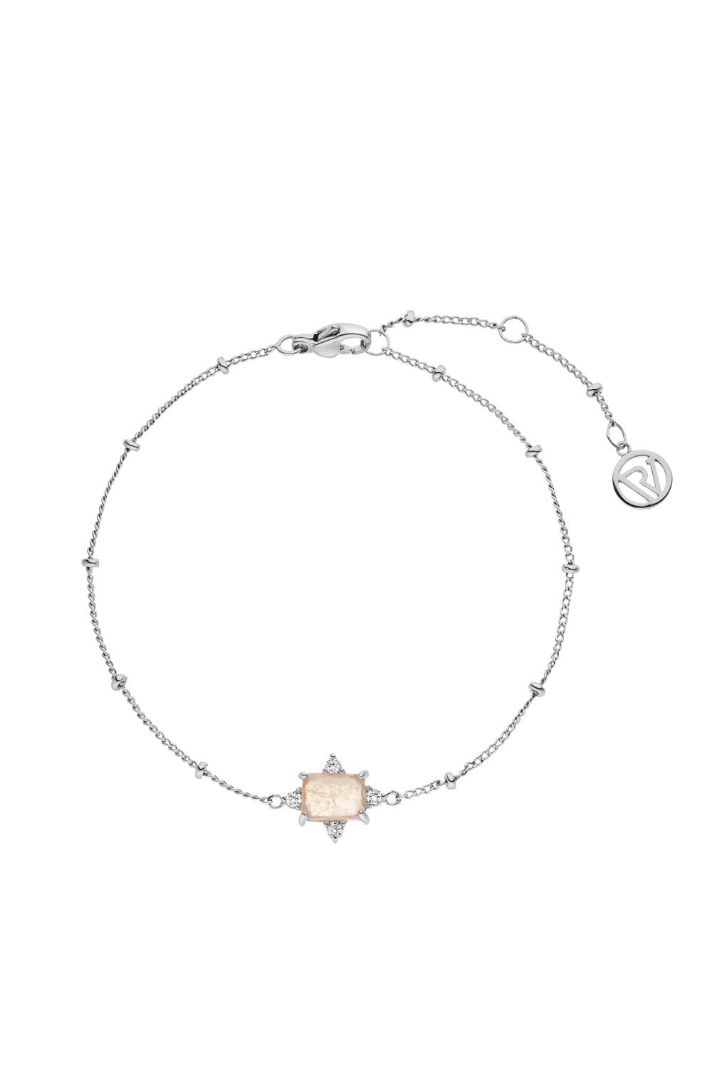 Moonstone Intuition Bracelet Silver