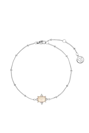 Moonstone Intuition Bracelet Silver