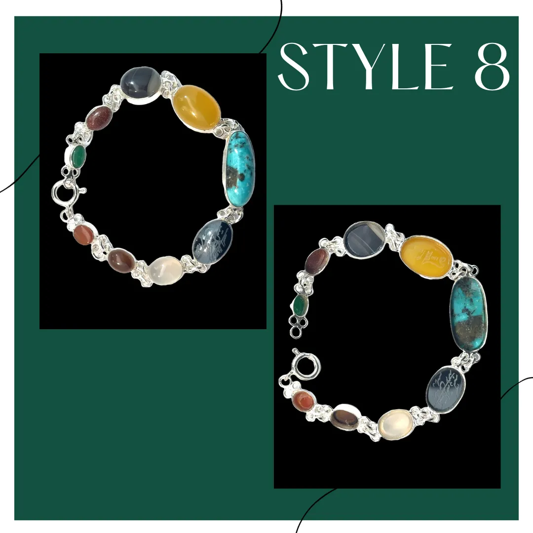 Multi-Gemstone Bracelet | A Symphony of Spiritual Energy