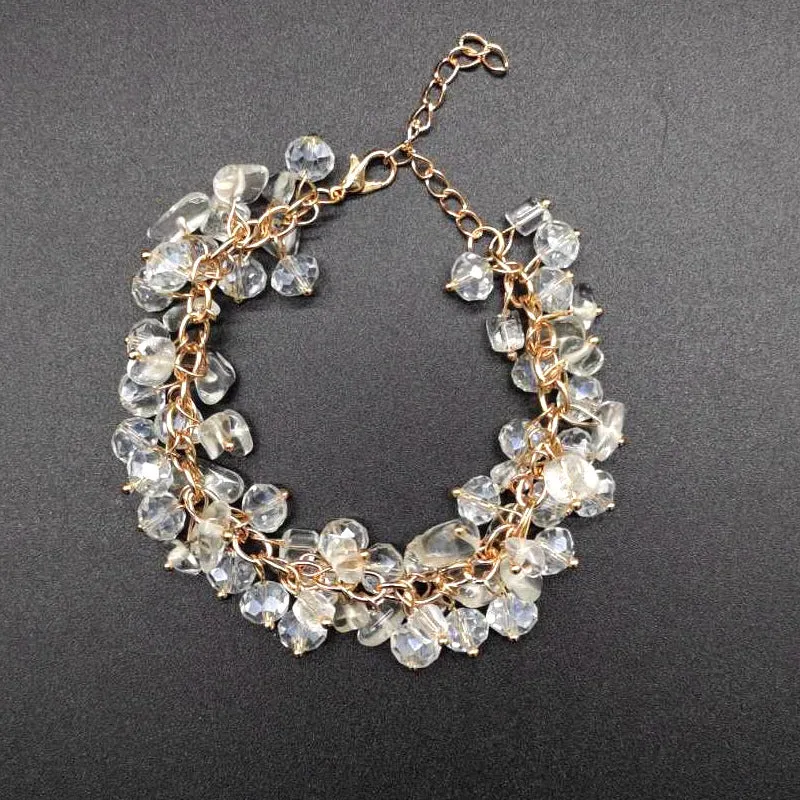 Natural Gravel Crystal Bracelet Fashion All-match