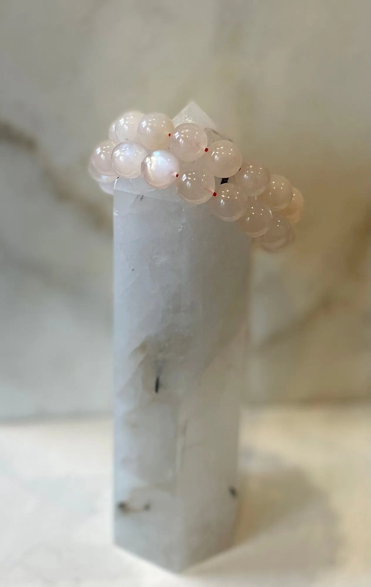 Pink Moonstone Bracelet