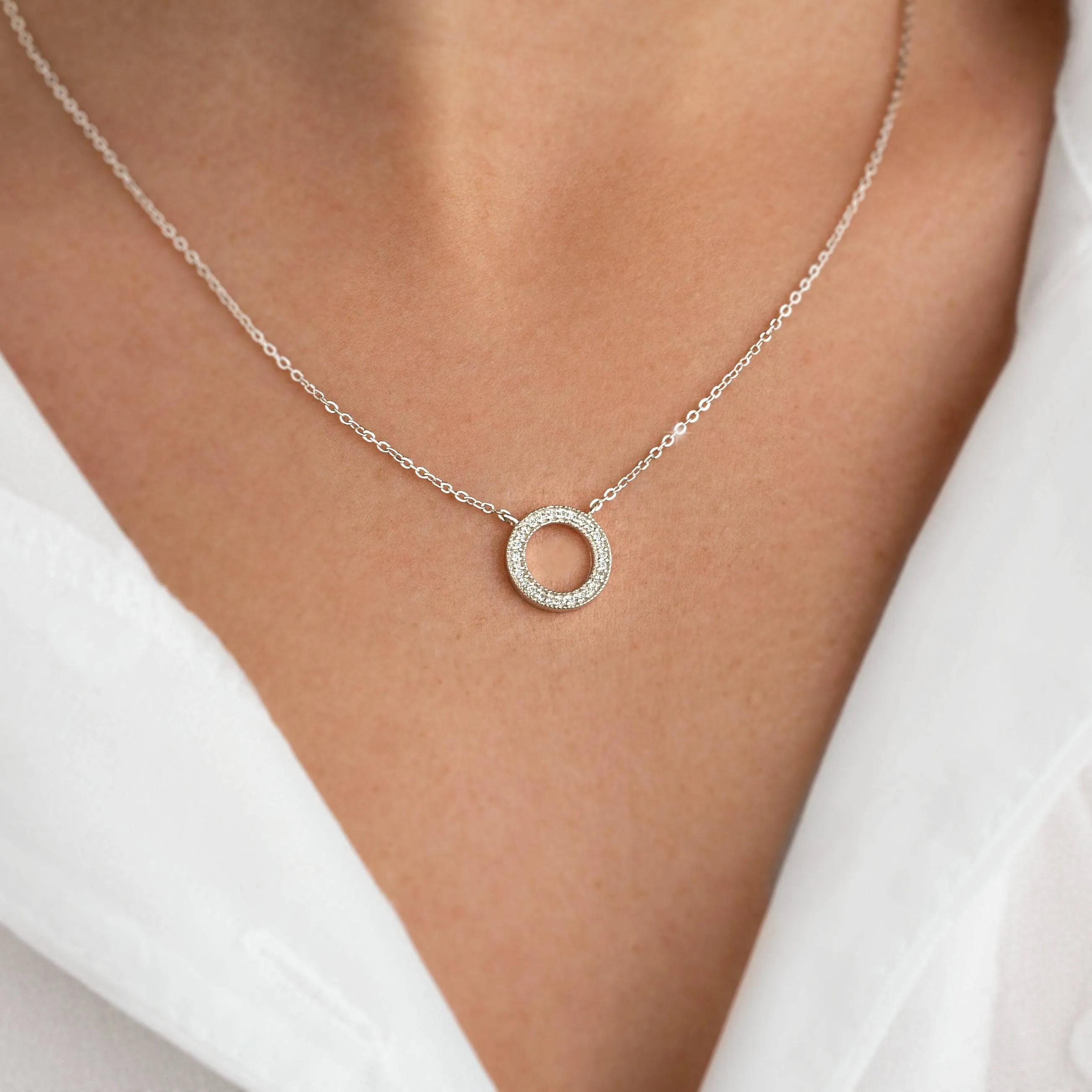 "Radiant Circle" Necklace