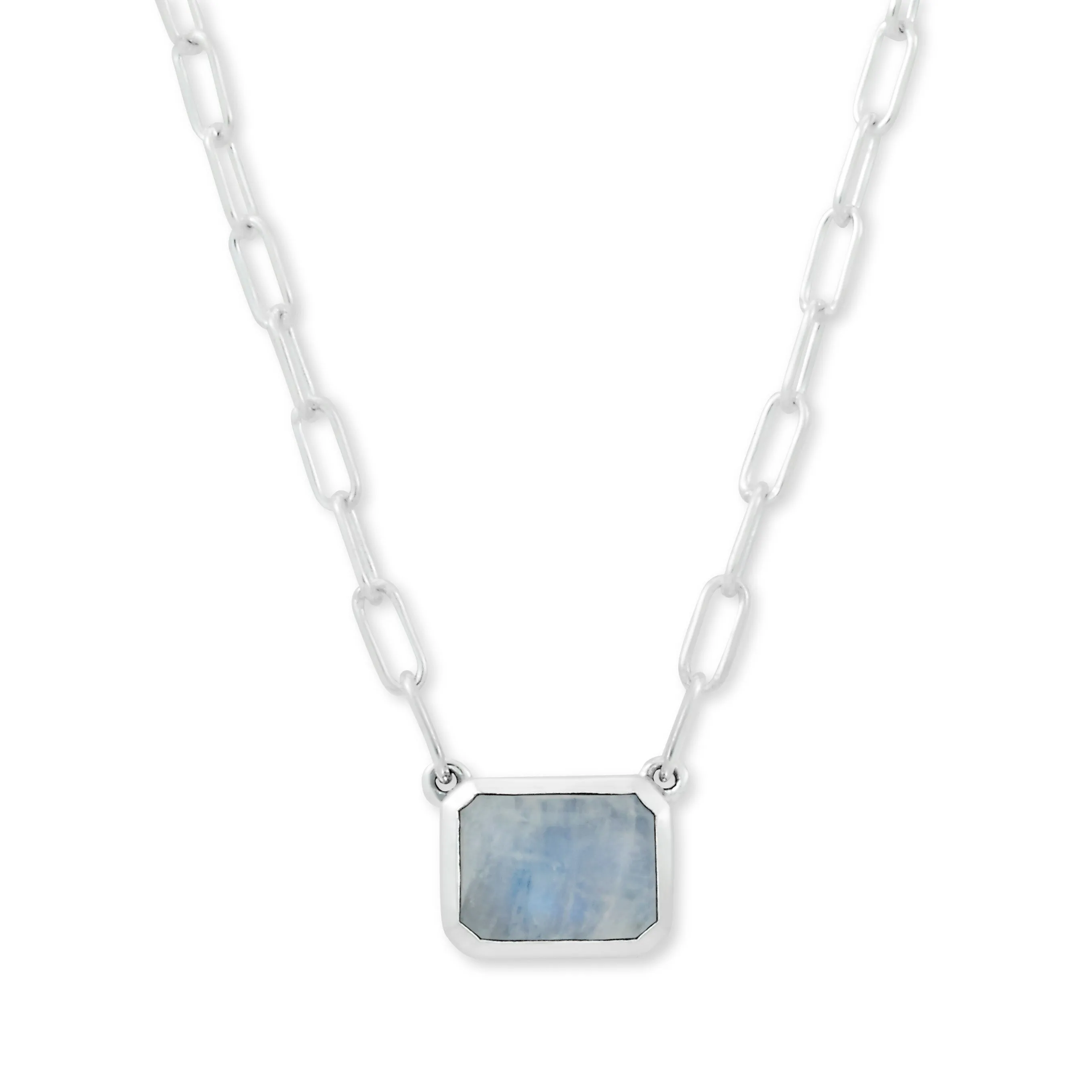 Rainbow Moonstone Eirini Necklace