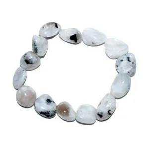 Rainbow Moonstone gemstone bracelet