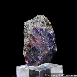 Red Ruby & Blue Sapphire Corundum Specimen w / Record Keeper