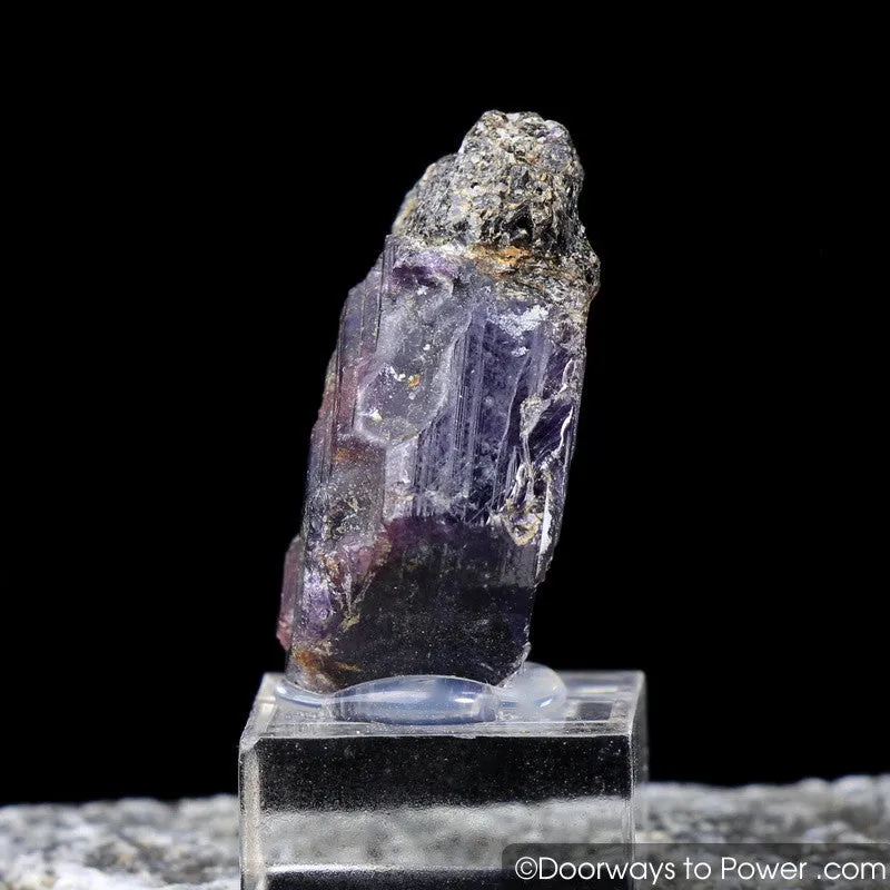 Red Ruby & Blue Sapphire Corundum Specimen w / Record Keeper