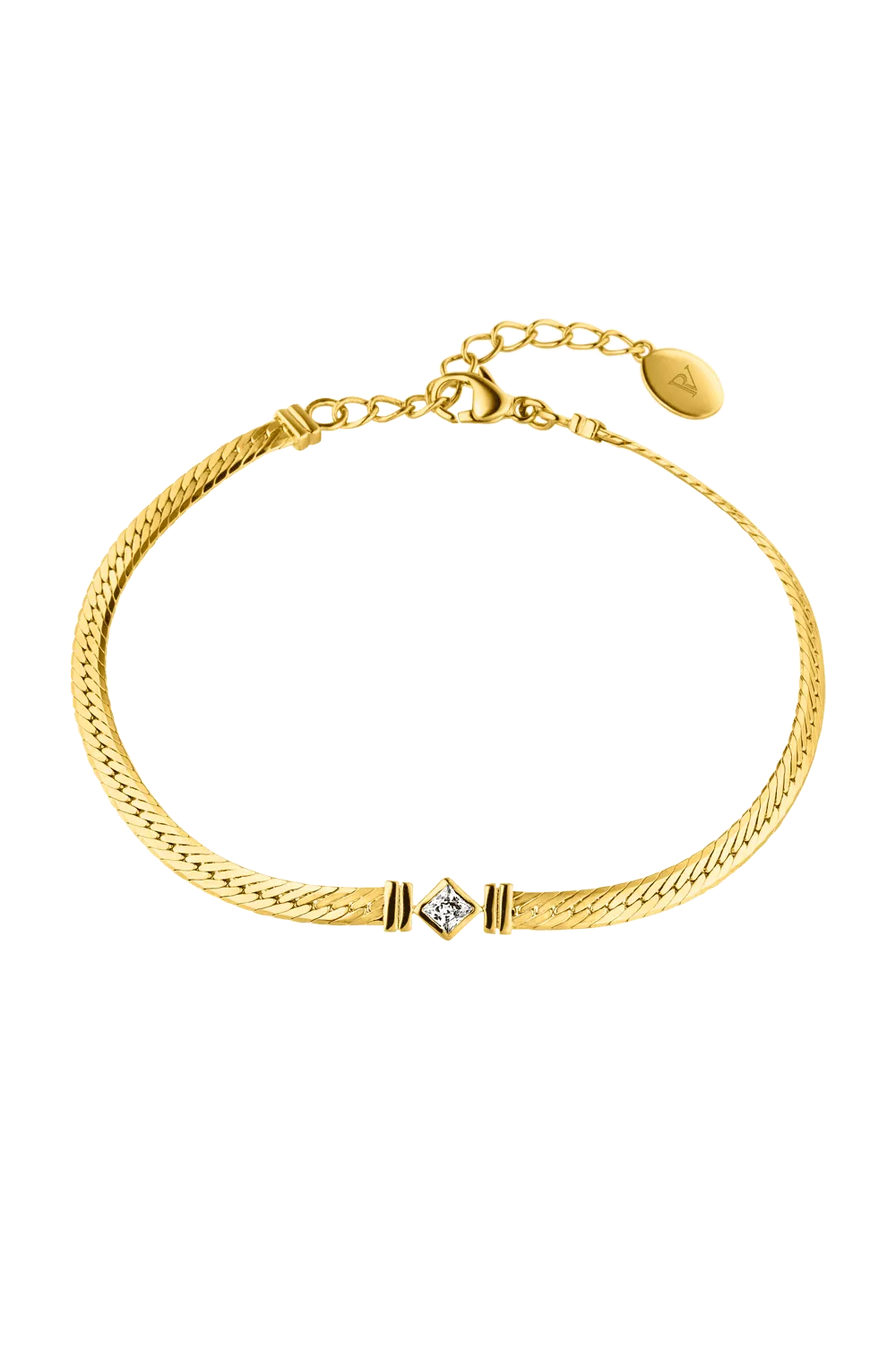 Retro Sparkling Bracelet 18K Gold Plated