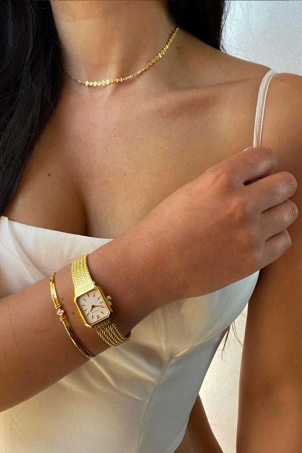 Retro Sparkling Bracelet 18K Gold Plated