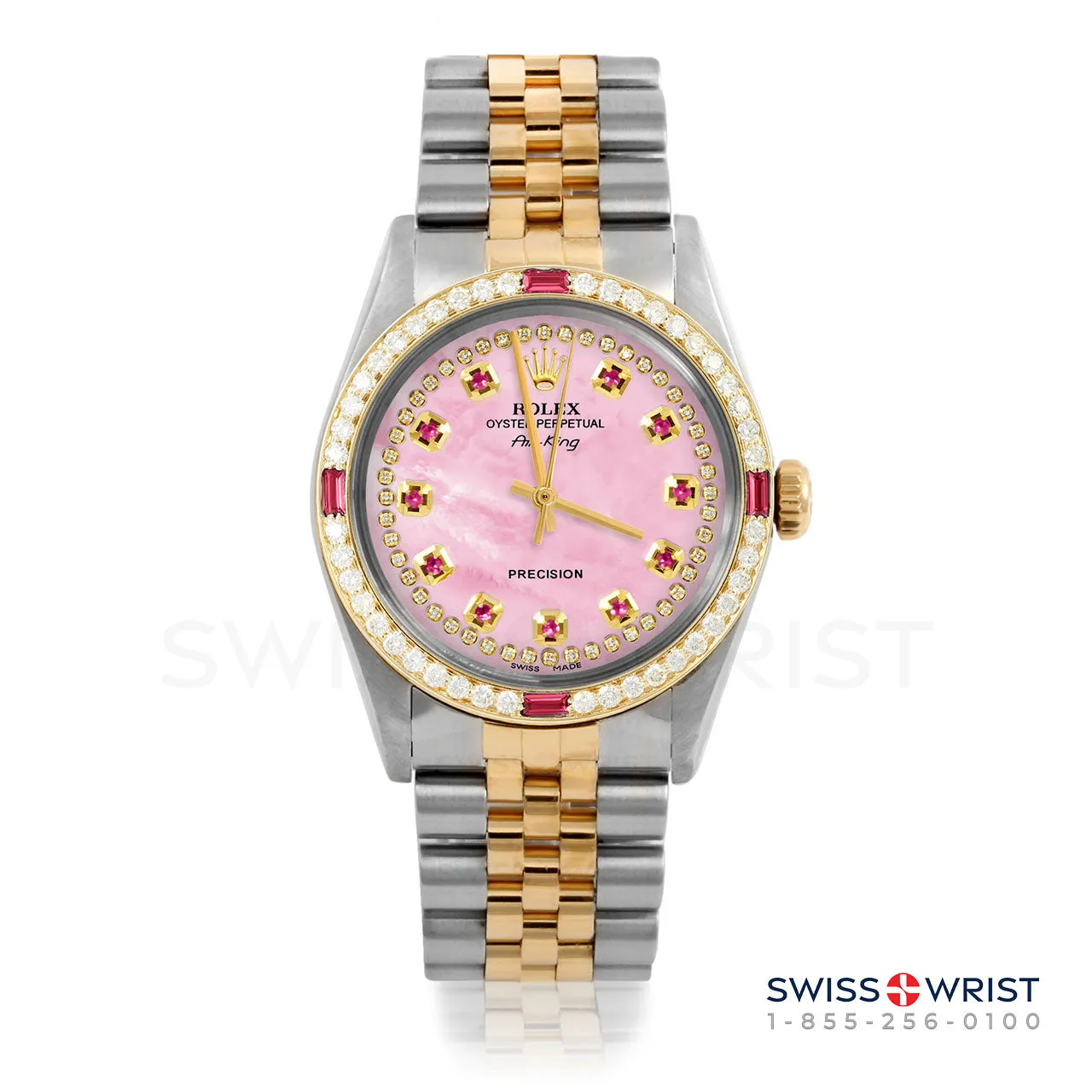 Rolex Air King 34mm | 5500-TT-PMOP-STRR-4RBY-JBL