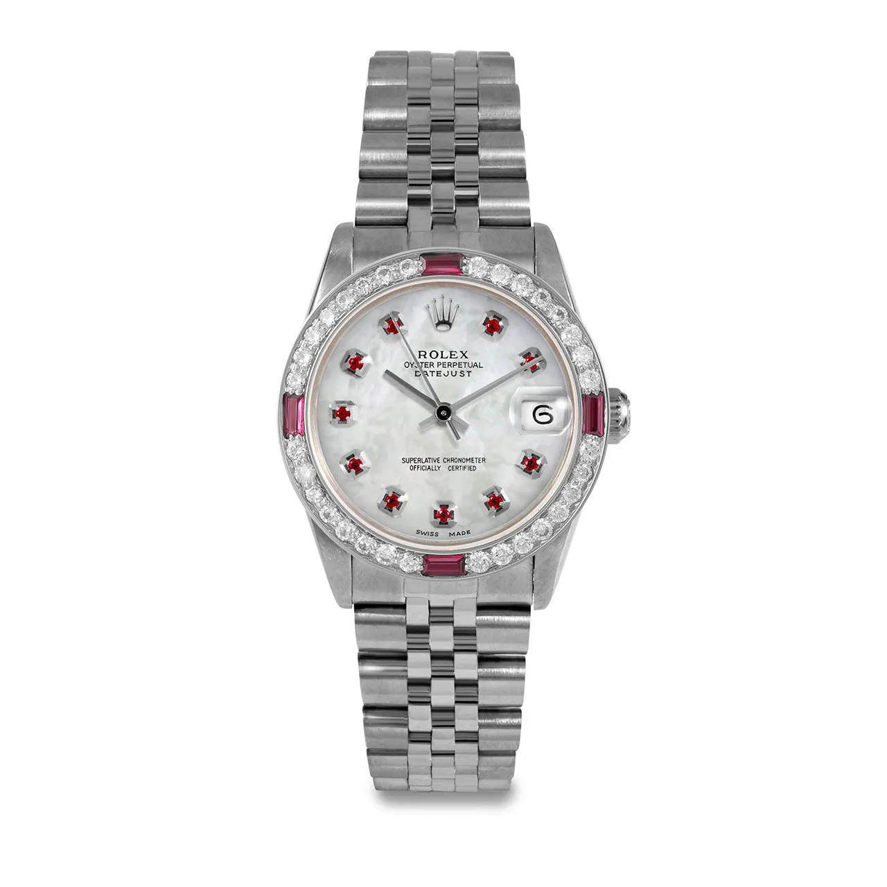 Rolex Datejust 31mm | 68274-WMOP-RBY-AM-4RBY-JBL