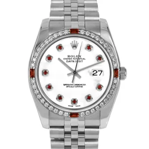 Rolex Datejust 36mm | 116234-WHT-RBY-AM-4RBY-JBL