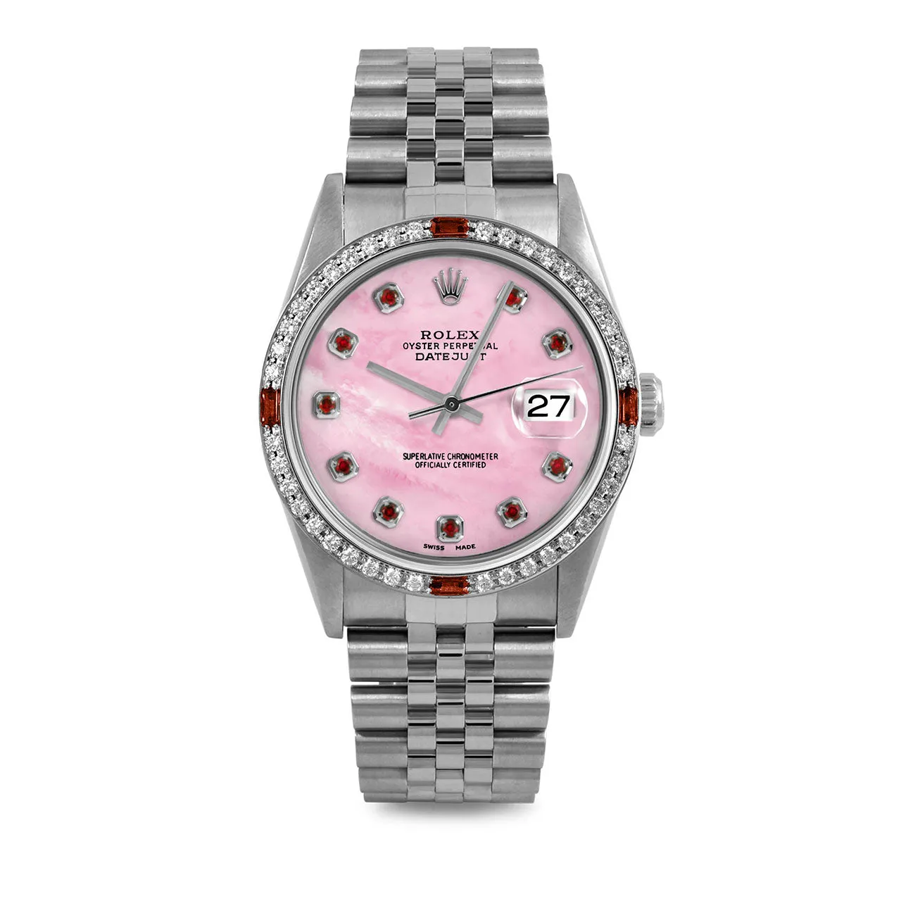 Rolex Datejust 36mm | 16234-PMOP-RBY-AM-4RBY-JBL